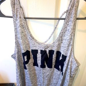 Victoria’s Secret Pink criss cross back tank top